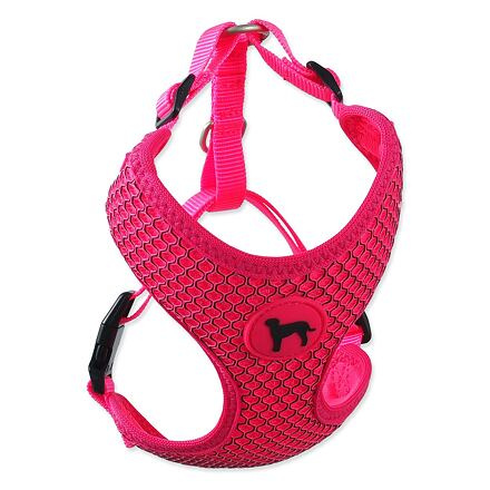 Postroj ACTIVE DOG Mellow růžový L 1 ks