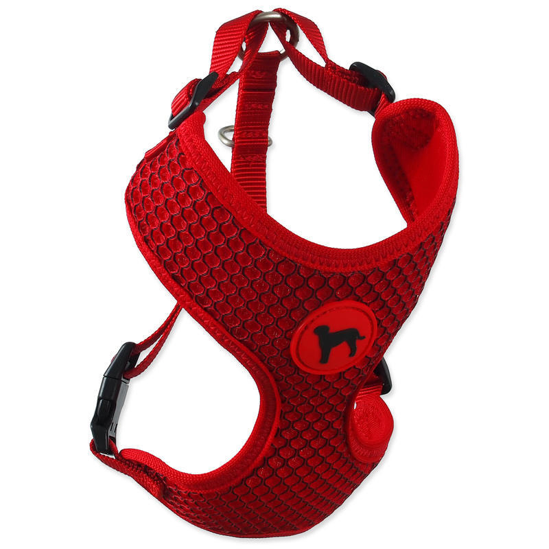 Postroj ACTIVE DOG Mellow červený L 1 ks