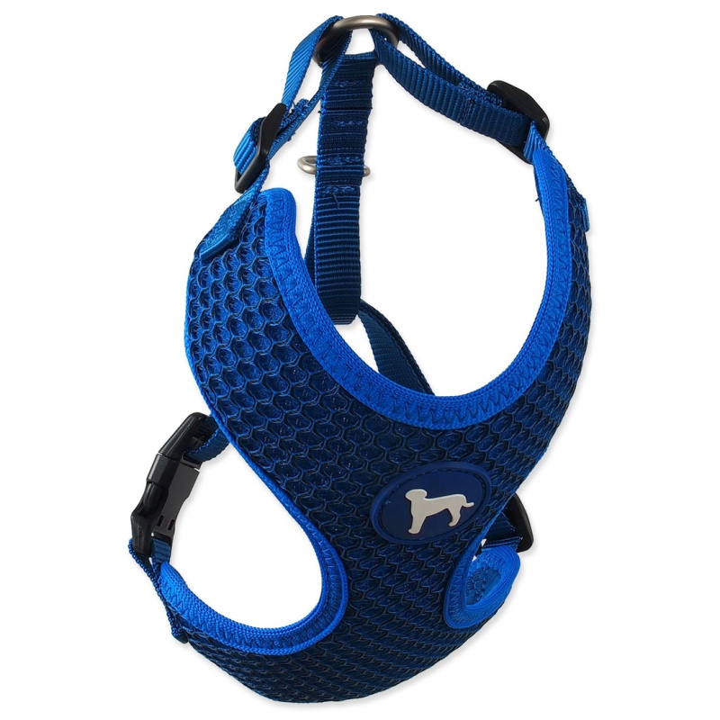 Postroj ACTIVE DOG Mellow tmavě modrý L 1 ks