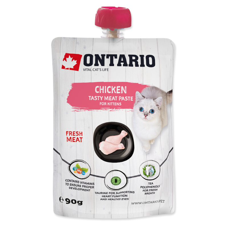 Pasta ONTARIO Kitten kuřecí 90 g