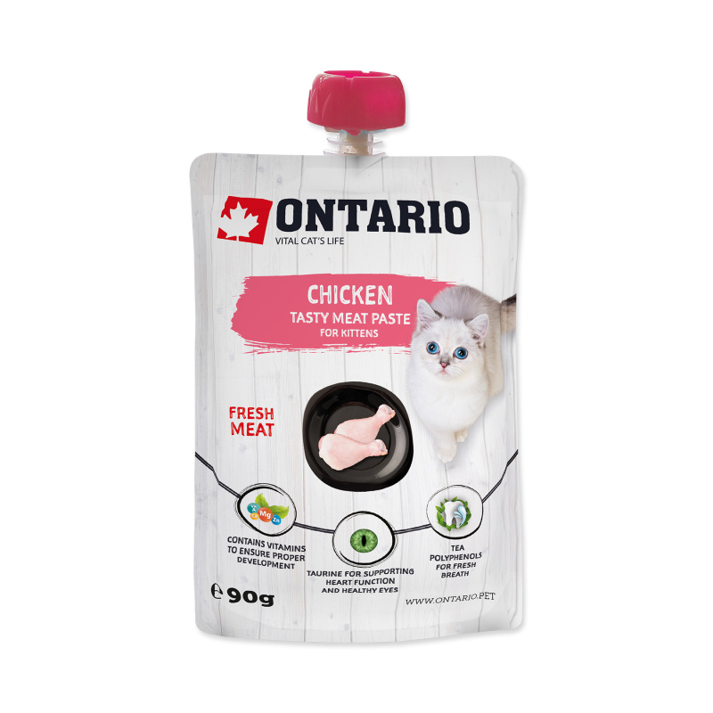 Pasta ONTARIO Kitten kuřecí 90 g