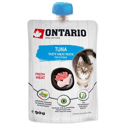 Pasta ONTARIO Kitten tuňák 90 g