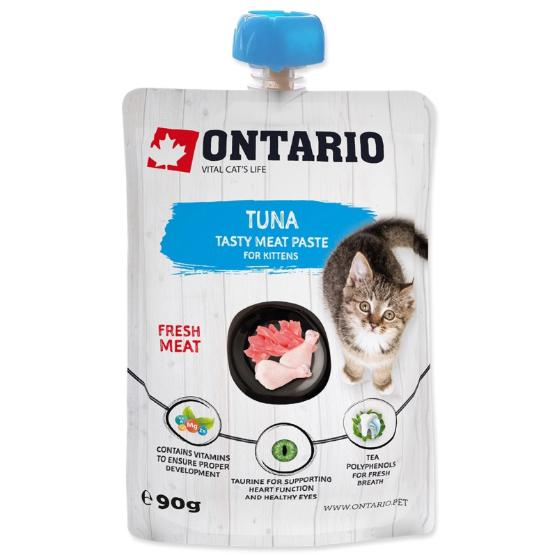 Pasta ONTARIO Kitten tuňák 90 g