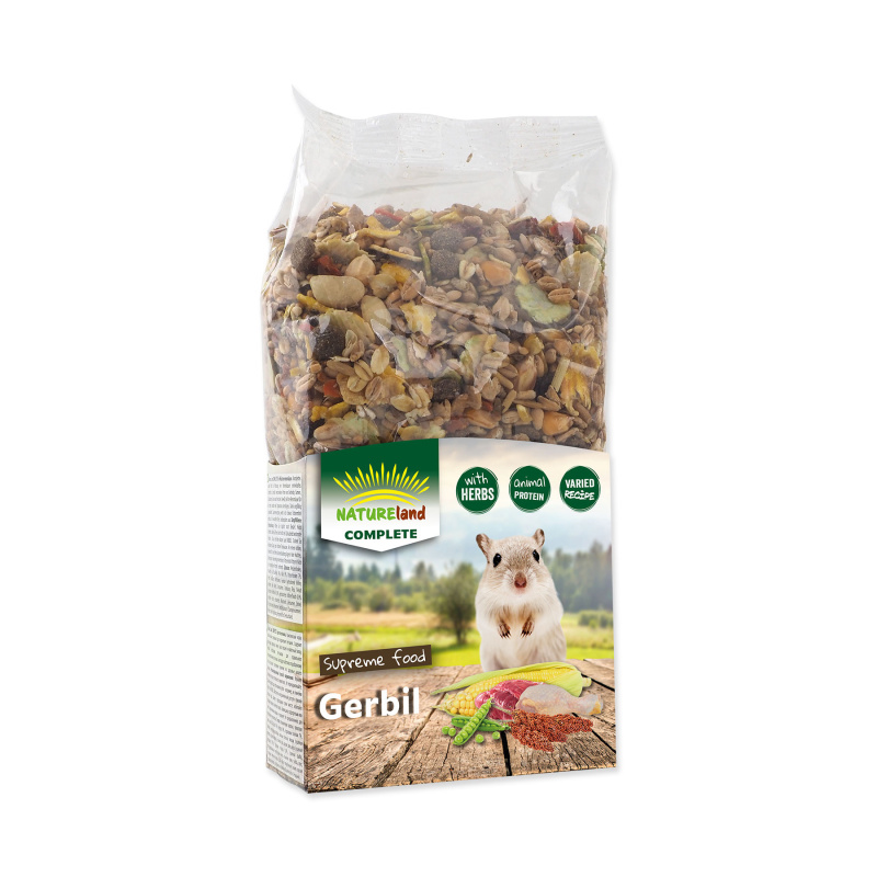 Krmivo NATURE LAND Complete pro pískomily 300 g