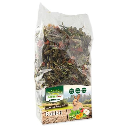 Krmivo NATURE LAND Complete pro králíky a zakrslé králíky 1,4 kg