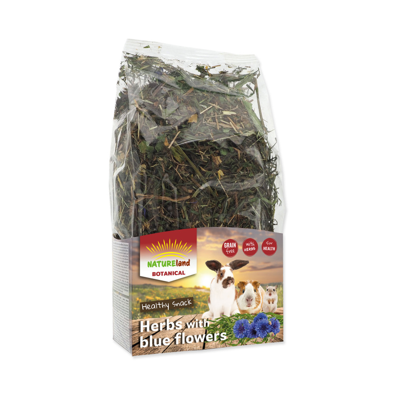 Bylinky NATURE LAND Botanical s modrými květy 100 g