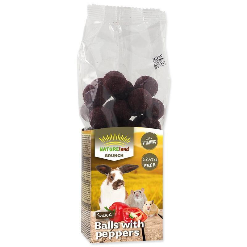 Pochoutka NATURE LAND Brunch paprikové kuličky 150 g