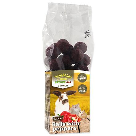 Pochoutka NATURE LAND Brunch paprikové kuličky 150 g