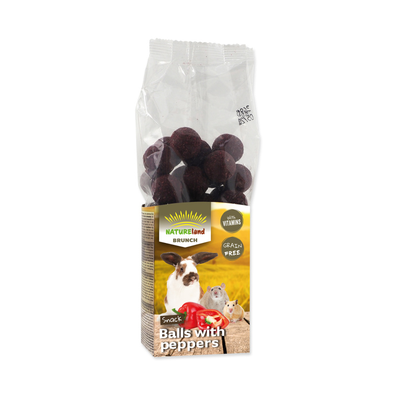 Pochoutka NATURE LAND Brunch paprikové kuličky 150 g