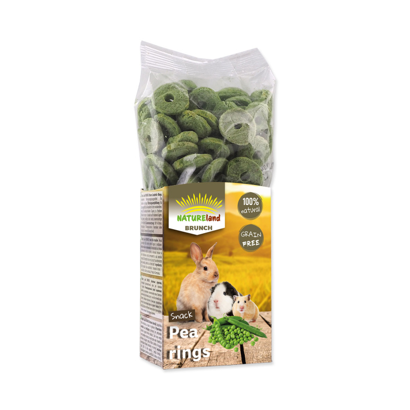 Pochoutka NATURE LAND Brunch hráškové kroužky 100 g