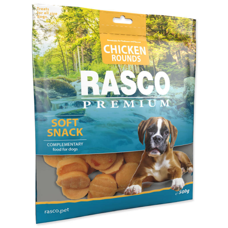 Pochoutka RASCO kolečka z kuřecího masa 500 g