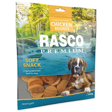 Pochoutka RASCO kolečka z kuřecího masa 500 g