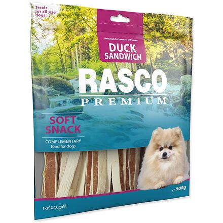 Pochoutka RASCO Premium sendviče z kachního masa  500 g