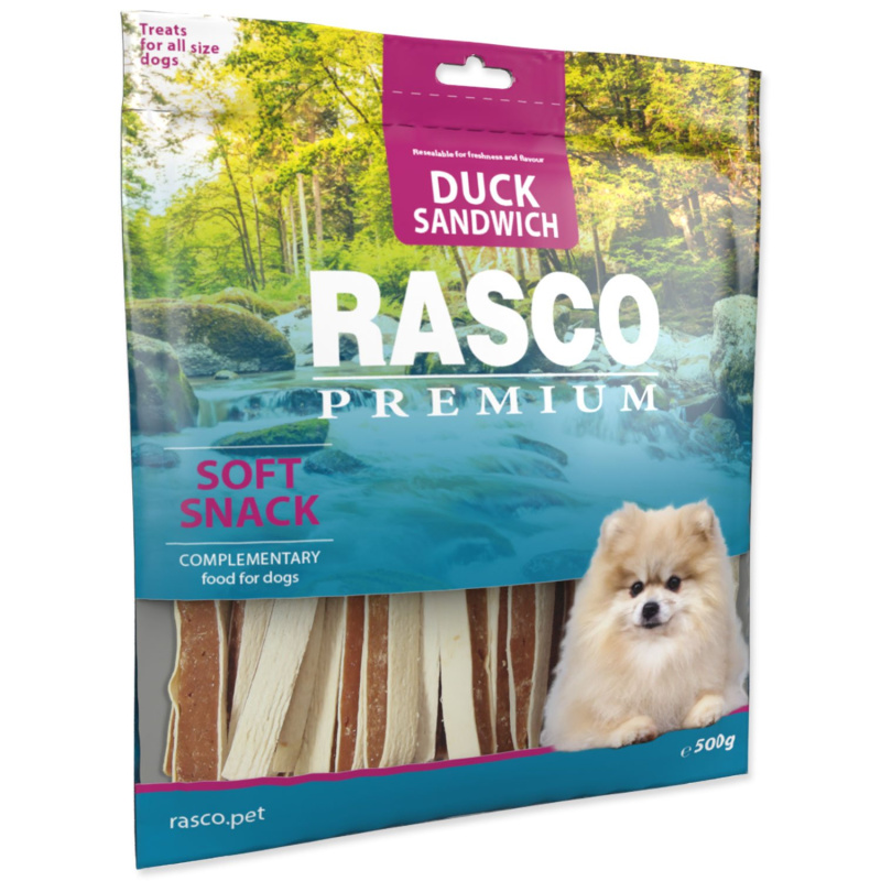 Pochoutka RASCO Premium sendviče z kachního masa  500 g