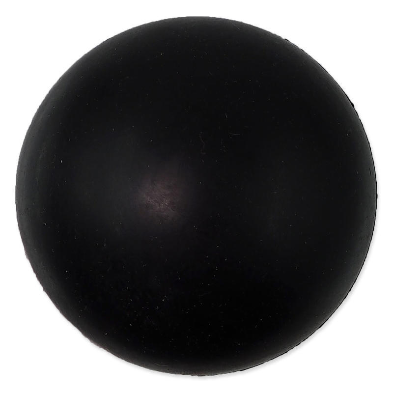 Míček DOG FANTASY tvrdý černý 7cm 1 ks