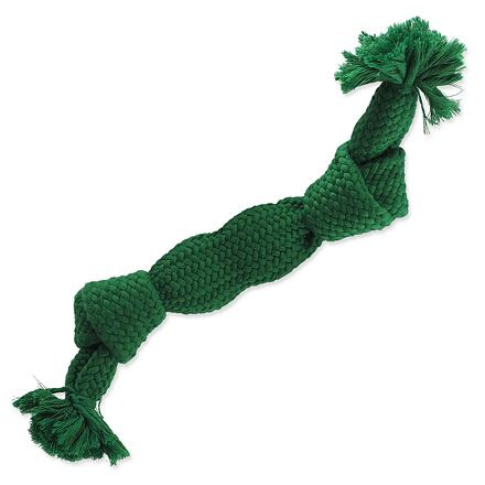 Uzel DOG FANTASY pískací 2 knoty zelený, 35 cm