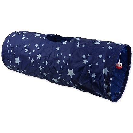 Tunel MAGIC CAT modrý s hvězdami 90 cm