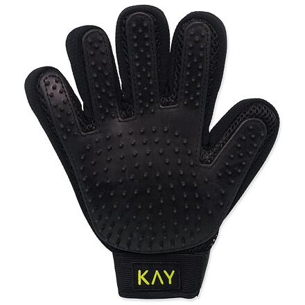 Rukavice KAY vyčesávací M 1 ks