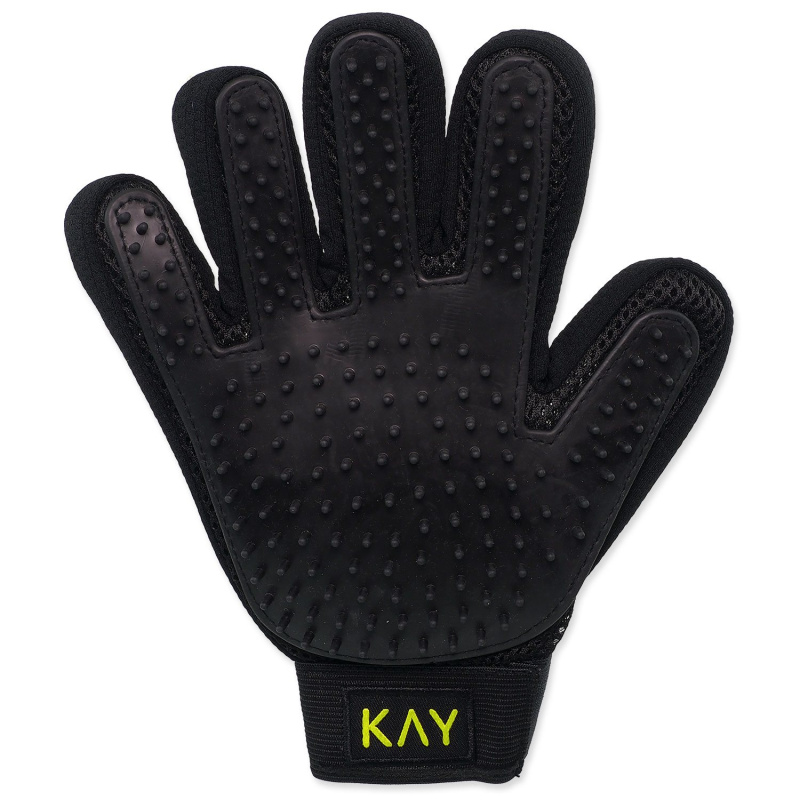 Rukavice KAY vyčesávací M 1 ks