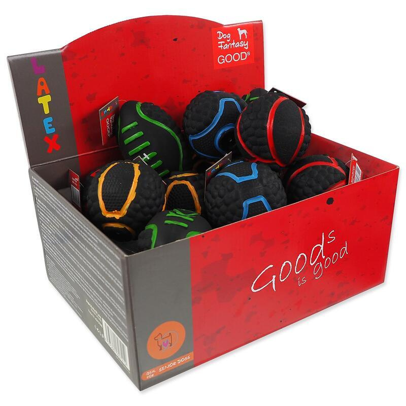 Displej hračky DOG FANTASY Latex Sport Balls 20 ks