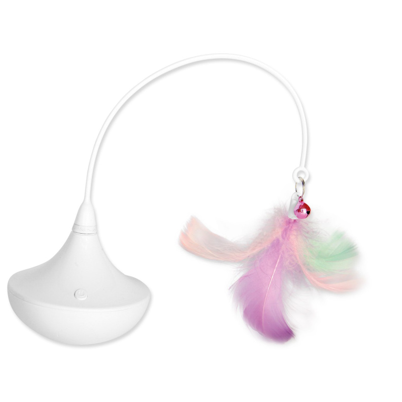 Hračka EPIC PET interaktivní točící - bílá 8 cm