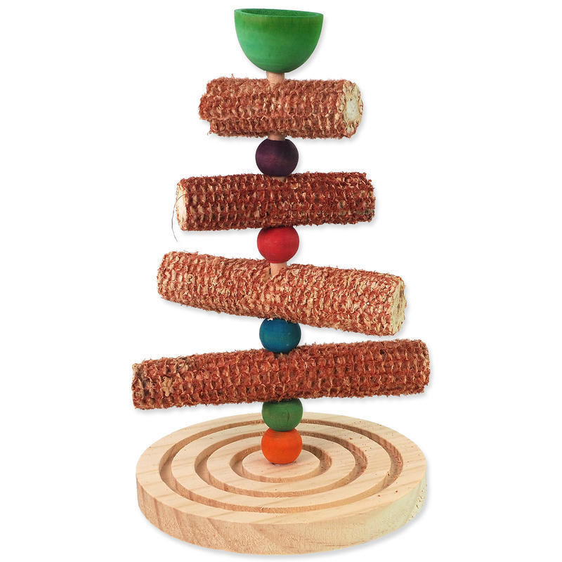 Hračka EPIC PET dřevěná - stromek 22,5 cm