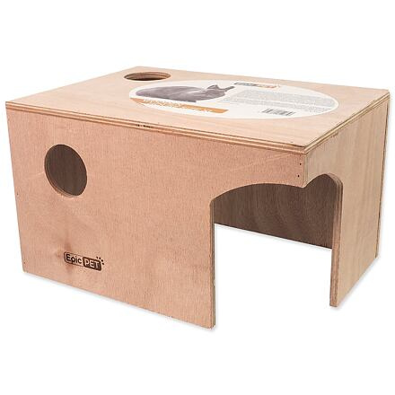 Domeček EPIC PET dřevěný XL 35 cm