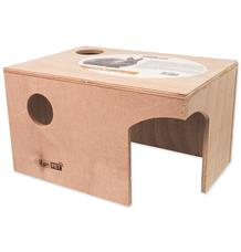 Domeček EPIC PET dřevěný XL 35 cm