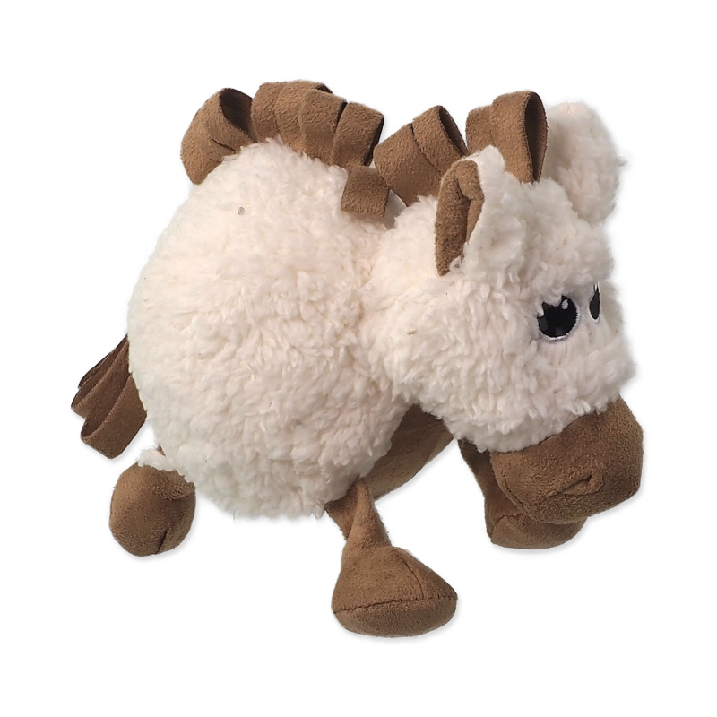 Hračka DF Snuggle mix zvířat s pískacím balonem 15cm