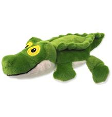 Hračka DF Silent Squeak krokodýl zelený 30cm