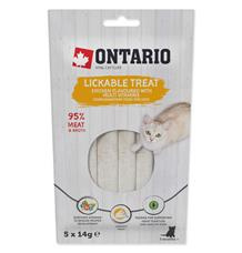 Ontario pochoutka lízací kuřecí multivitaminem 5x14g