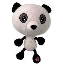 Hračka DF Big head panda plyšová pískací 30cm