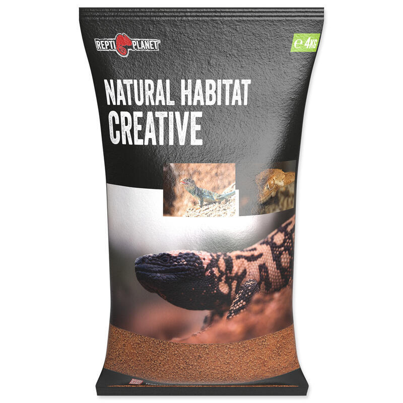 Substrát REPTI PLANET tvarovací červený 4 kg