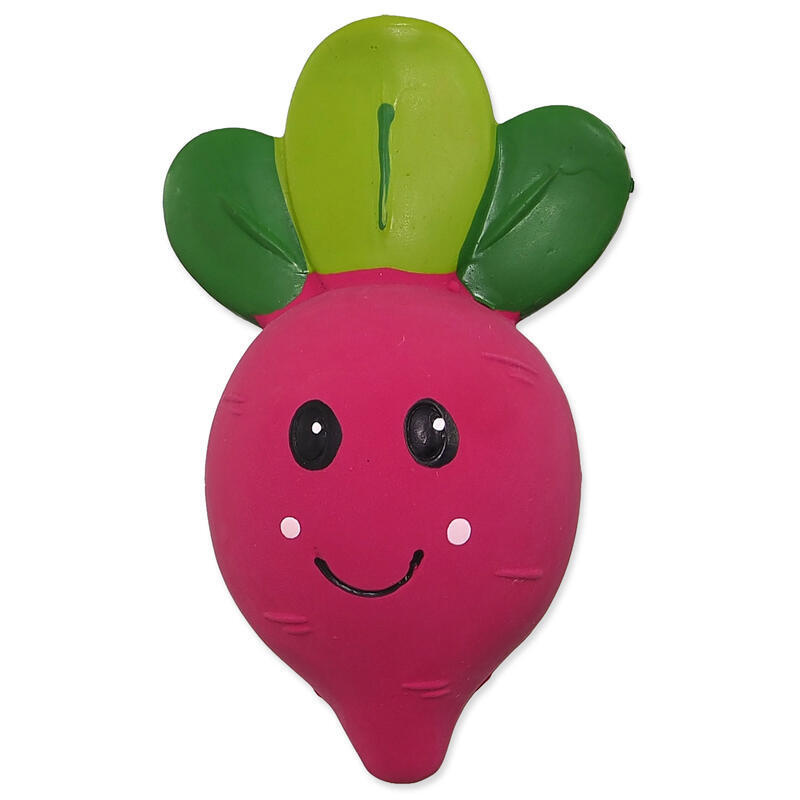 Hračka DF Latex zelenina řepa se zvukem 14cm