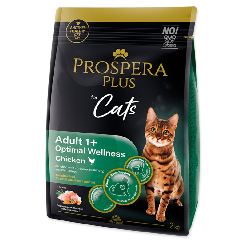 Krmivo Prospera Plus Adult 1+ Chicken  Optimal Wellness 2kg