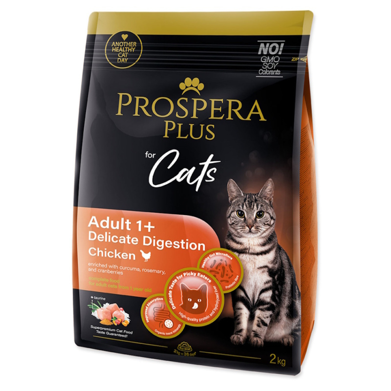 Krmivo Prospera Plus Adult 1+ Chicken  Delicate Digestion 2kg