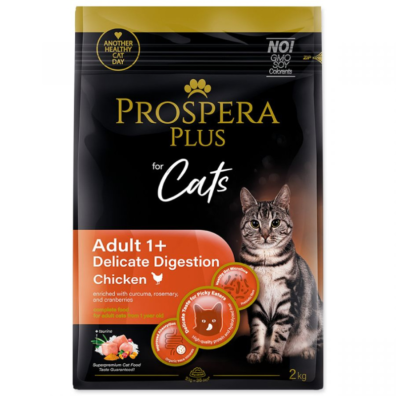 Krmivo Prospera Plus Adult 1+ Chicken  Delicate Digestion 2kg