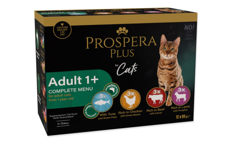 Kapsička Prospera Plus Adult 1+, 12x 85g
