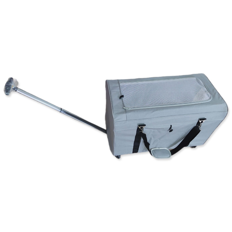 Přepravní box 76x38x46cm šedý