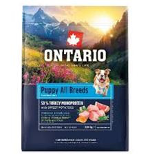 Krmivo Ontario Senior All Breeds Monoprotein Turkey & Sweet Potatoes 2,25kg