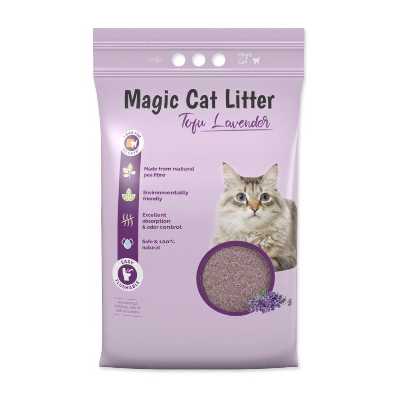 Stelivo Magic Litter Tofu levandule 5,4kg/ 12l