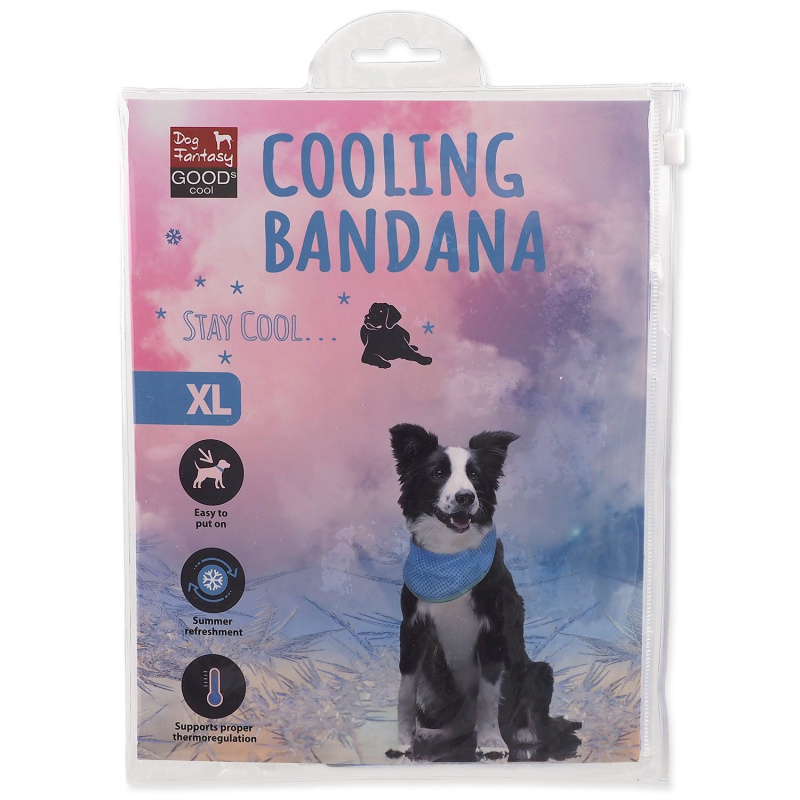 Šátek Dog Fantasy chladící  XL