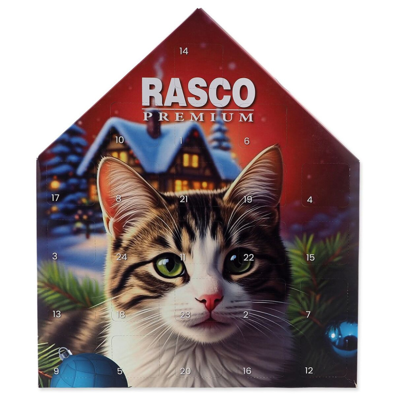 Kalendář Rasco Premium adventní pro kočky