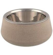Miska Dog Fantasy nerez EcoStyle béžová 17cm, 850ml