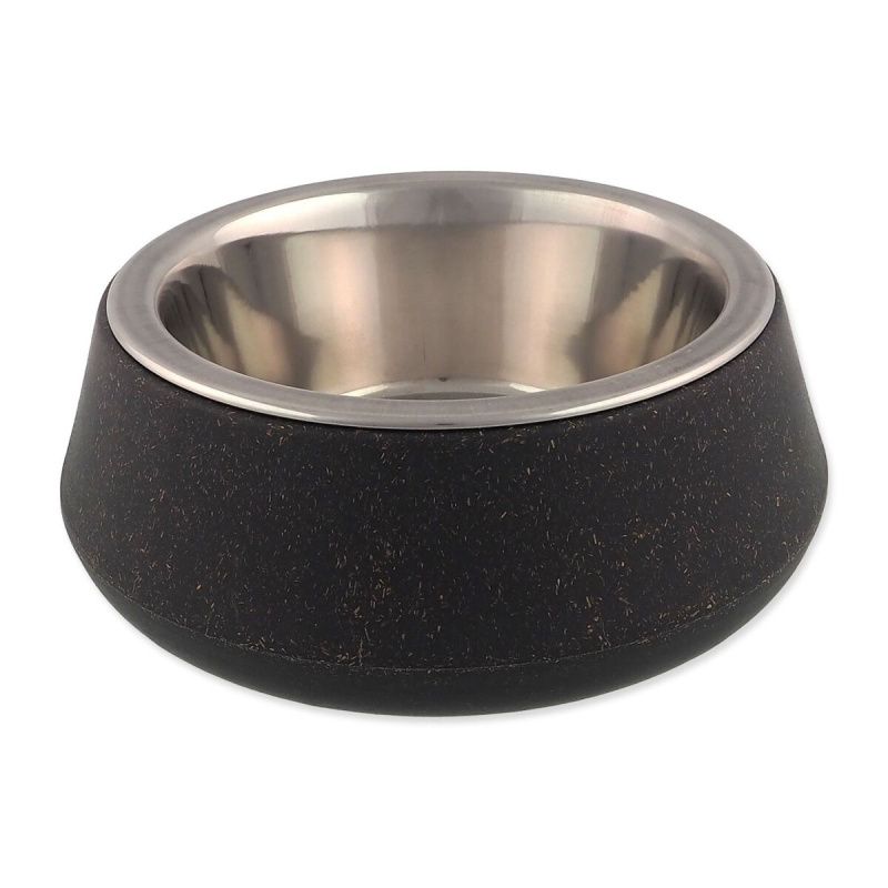 Miska Dog Fantasy nerez EcoStyle šedá 14cm /480ml