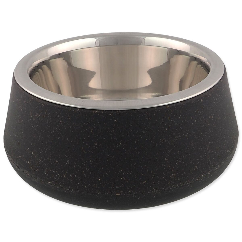 Miska Dog Fantasy nerez EcoStyle šedá 17cm /850ml