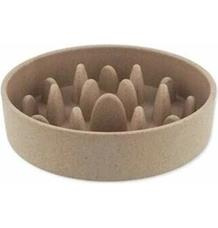 Miska Dog Fantasy proti hltání EcoStyle béžová 17cm, 750ml