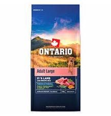 Ontario Adult Large Lamb & Brown Rice 20kg zdarma NOVÁ RECEPTURA