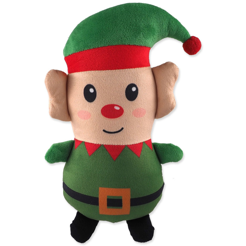 Hračka Dog Fantasy Winter Tale Elf plyš pískací  28cm