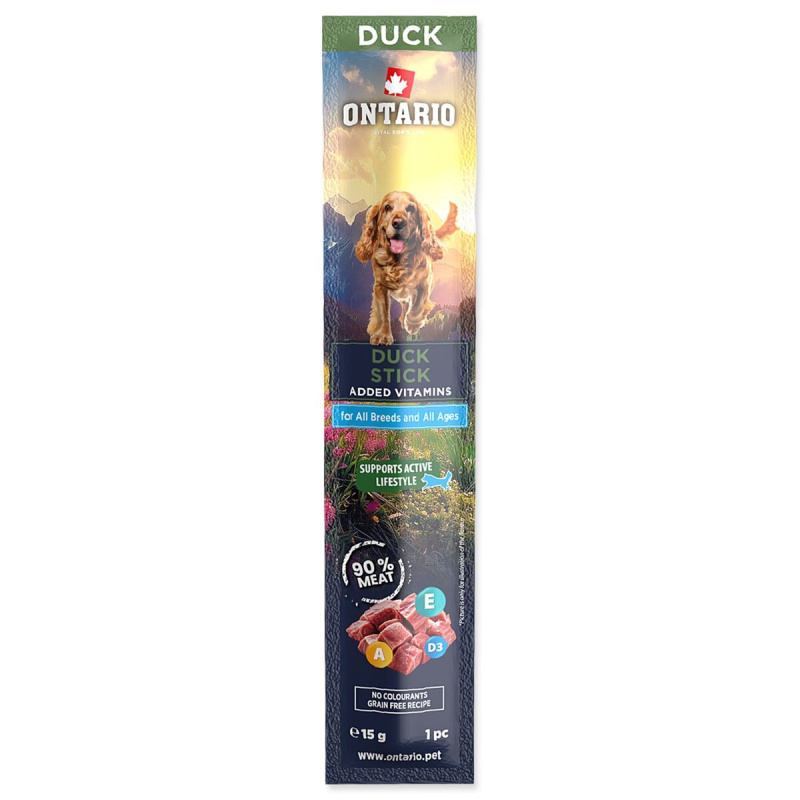 Pochoutka Ontario tyčinka kachní 15g